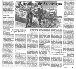 Artikel Rotterdams Dagblad februari 2004